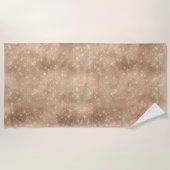 Serviette De Plage Éperche Champagne Gold (Devant)