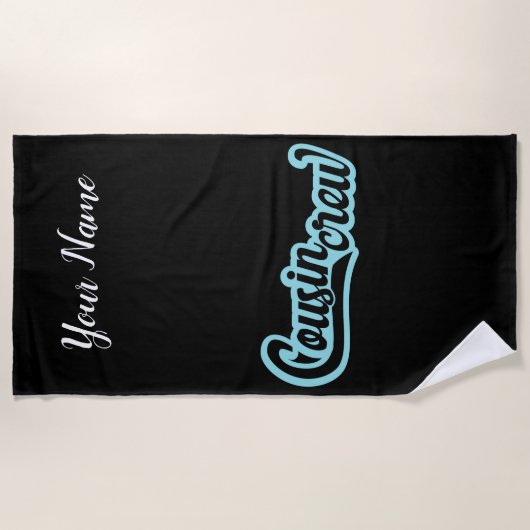 Serviette De Plage Équipage Cousin (Devant)