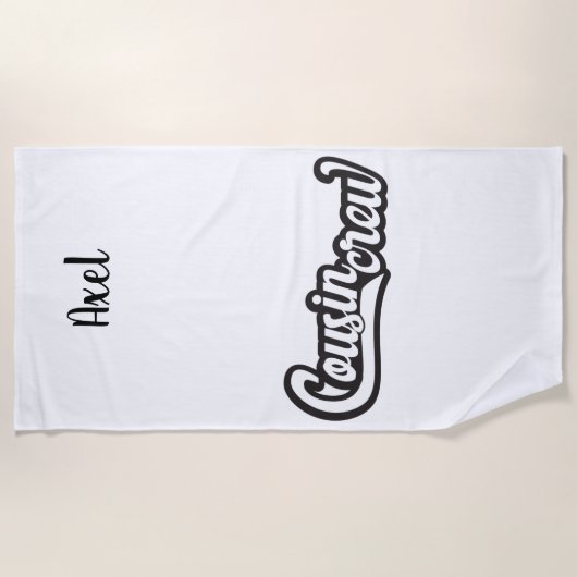 Serviette De Plage Équipage Cousin (Devant)