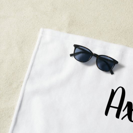 Serviette De Plage Équipage Cousin (En situation)