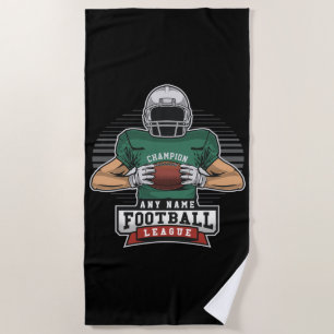 Serviette De Plage Équipe championnat de football