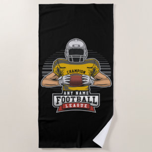 Serviette De Plage Équipe championnat de football