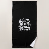 Serviette De Plage | Équipe de mariées (Devant)
