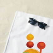 Serviette De Plage Équipe de Tequila (En situation)