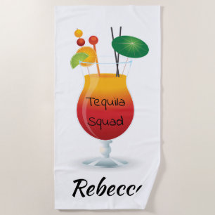 Serviette De Plage Équipe de Tequila