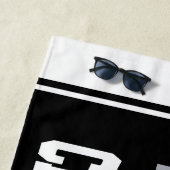 Serviette De Plage Équipe d'exécution de l'AJOUT personnalisée pour l (En situation)