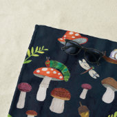 Serviette De Plage Eric Carle | Motif Bugs et Champignons (En situation)