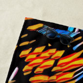 Serviette De Plage Espace de travail (En situation)