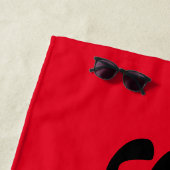 Serviette De Plage Espagne (En situation)