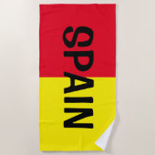 Serviette De Plage Espagne (Devant)