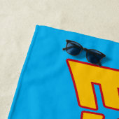 Serviette De Plage Espagne 5 (En situation)