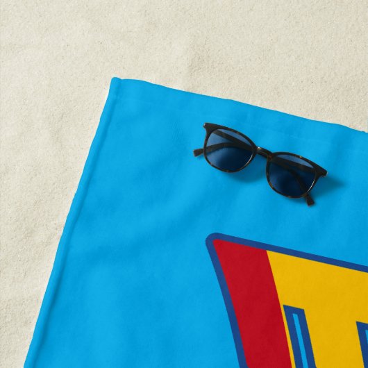 Serviette De Plage España 1 (En situation)