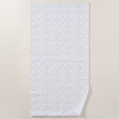 Serviette De Plage esquisse Design Quarante-Neuf (Devant)