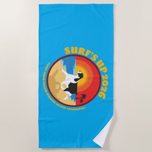 Serviette de plage ESS  Surfs Up (Devant)