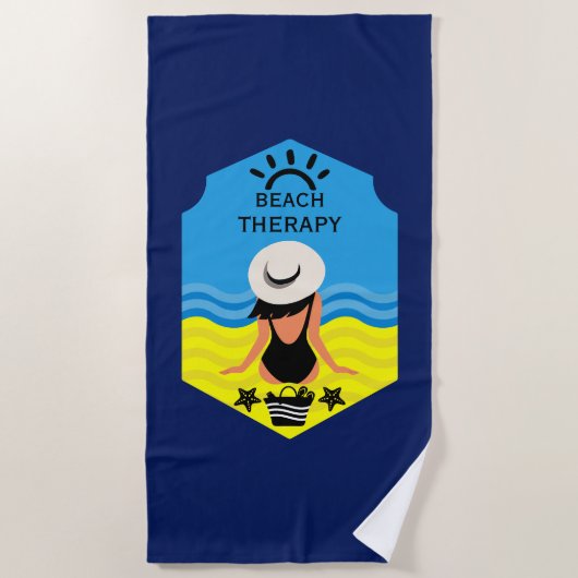 Serviette De Plage Essentiel Été Plage (Devant)