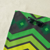 Serviette De Plage Estampado Tribal Selvático   (En situation)