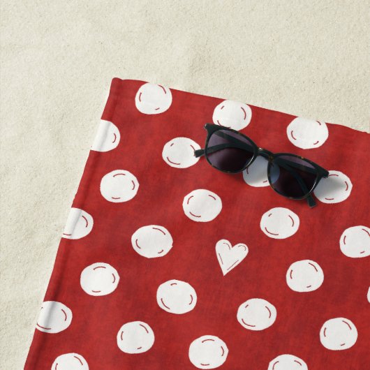 Serviette De Plage Étape de ferme d'Otomi (En situation)