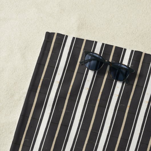 Serviette De Plage Étape simple deux de signes (En situation)