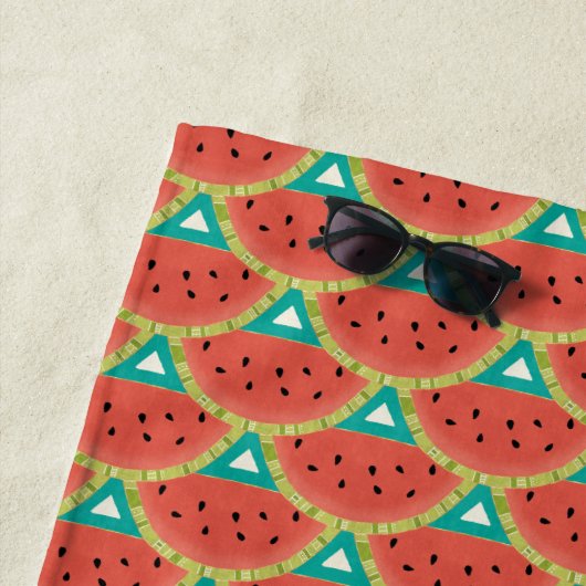 Serviette De Plage Étapes d'amusement au soleil (En situation)