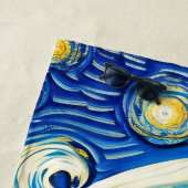 Serviette De Plage Etarry Ocean Summer Beach Waves (En situation)