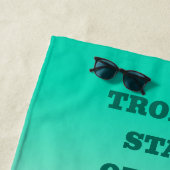 Serviette De Plage État d'esprit tropical (En situation)