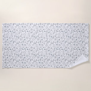 Serviette De Plage État d'esprit tropical, toute l'année