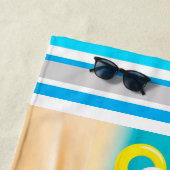 Serviette De Plage Été (En situation)