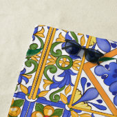 Serviette De Plage été, agrumes, sicilienne, style méditerranéen, cit (En situation)