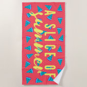 Serviette De Plage Eté de la pastèque Cool moderne (Devant)