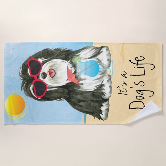 Serviette De Plage Été Havanese (Devant)