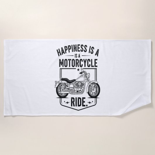 Serviette De Plage Été Rider dur (Devant)