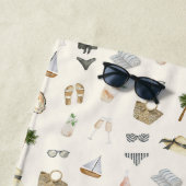 Serviette De Plage Été sur la côte, enterrement de vie de jeune fille (En situation)