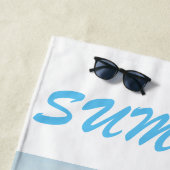 Serviette De Plage Été Torchon de plage (En situation)