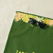 Serviette De Plage Été tropical amusant (En situation)