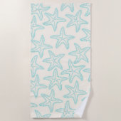 Serviette De Plage Étoile de mer (Devant)
