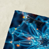 Serviette De Plage Étoile synaptique (En situation)