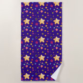 SERVIETTE DE PLAGE ÉTOILES (Devant)