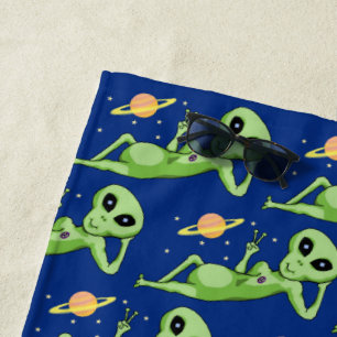 Serviette de plage étrangère de paix