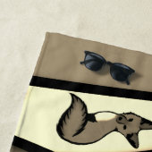 Serviette De Plage Être renard (En situation)