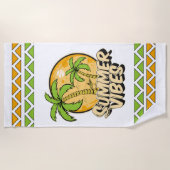 Serviette De Plage Évasion estivale (Devant)