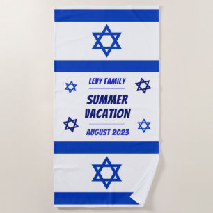 Serviette De Plage Événement israélien