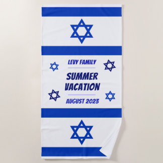 Serviette De Plage Événement israélien