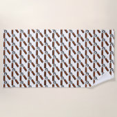 Serviette De Plage exercice (Devant)