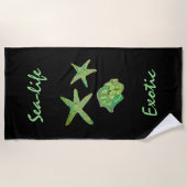 Serviette De Plage Exotique Sea-Life (Devant)