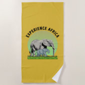 Serviette De Plage Expérience Afrique (Devant)