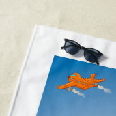 Serviette De Plage Exploration de site (En situation)