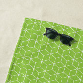 Serviette De Plage Explorer les illusions d'optique modernes avec un  (En situation)