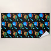 Serviette De Plage Explorez l'infinité (Devant)