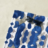 Serviette De Plage Explosions de couleurs vives (En situation)