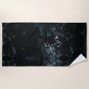 Serviette De Plage Explosions de Couleurs Vives